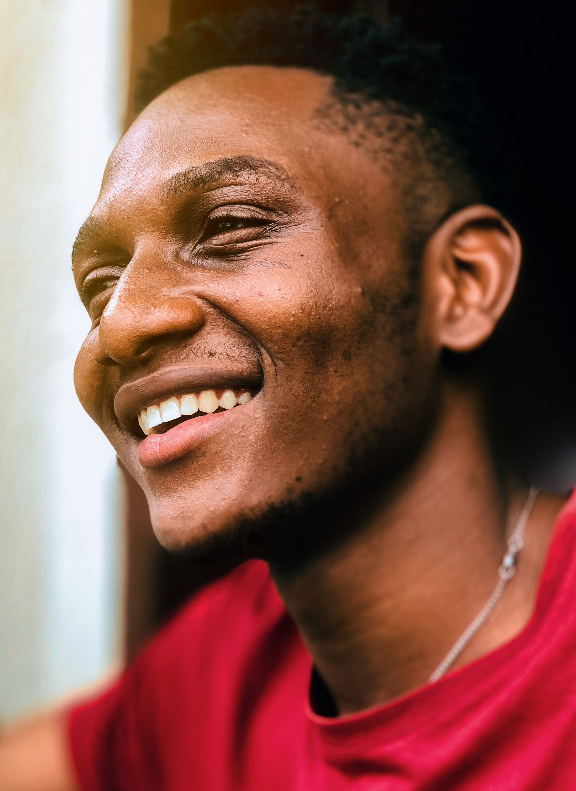 A radiant patient smile